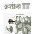 thumbnail image 5 of Grass Green Leaf Vine Texture Kitchen Curtains Balcony Adjustable Roman Blinds Small Short Curtain for Living Room, 5 of 6
