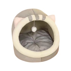 Dog Beds for Small Dogs Winter Warmth for Cats Semi Enclosed Sleeping Bag Bed, Perfect for Pet Houses and Dog Beds Washable Dog Bed