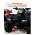 thumbnail image 6 of Winch Mount 2000-3600lbs, Honda Foreman Rancher Rubicon (2014-2021), Trailer Hitch, 2-Hole, Powder Coated Steel, 6 of 6