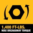 thumbnail image 4 of Llave de impacto inalámbrica DEWALT 20V MAX 1/2 in DCF900B, 4 of 9