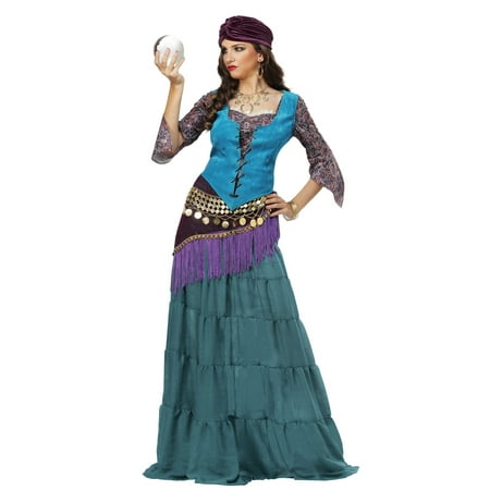 Fabulous Fortune Teller Gypsy Womens Plus Size Costume