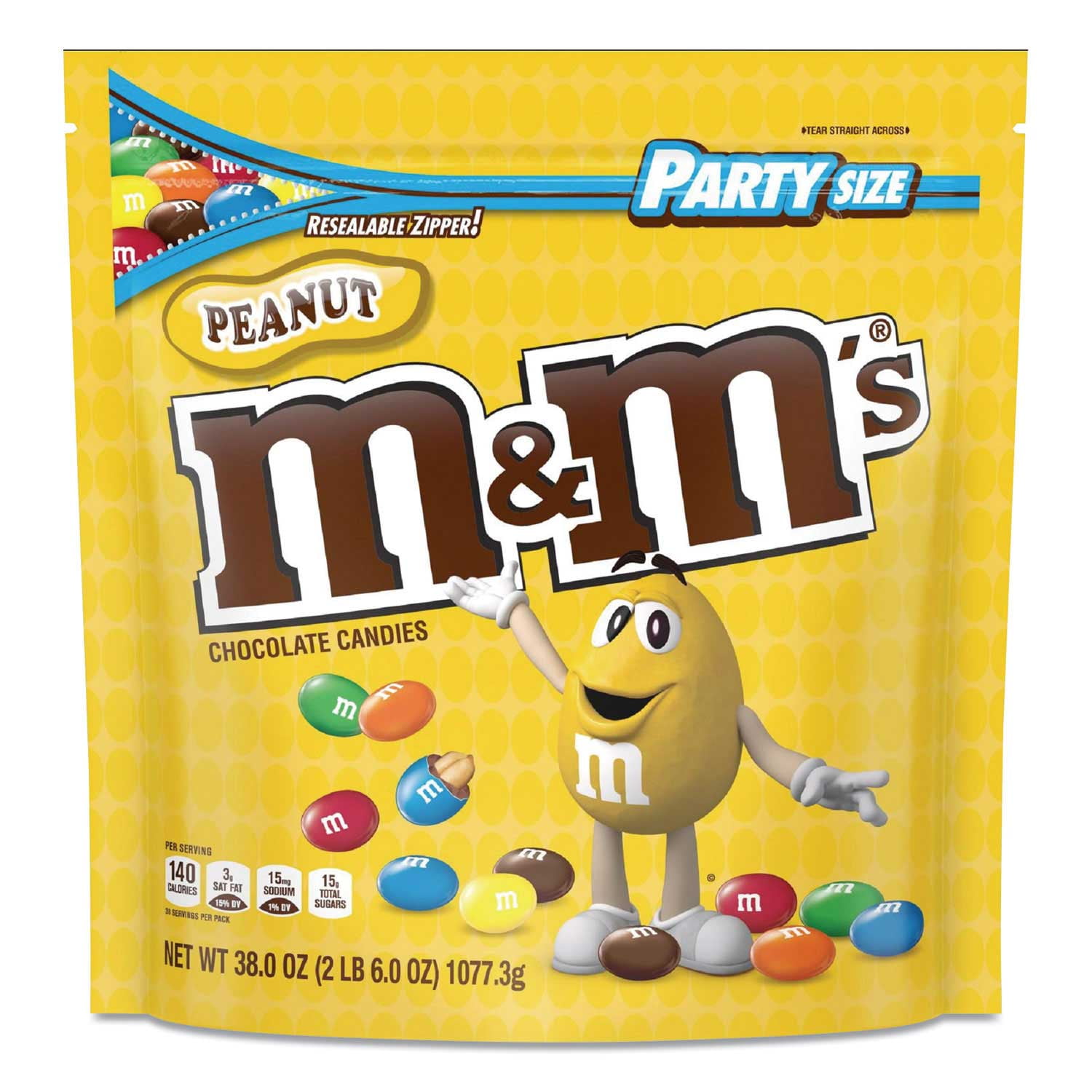 M&M'S Ghouls Mix Peanut Butter Chocolate Halloween Candy