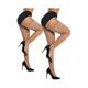 thumbnail image 1 of Chenchen 2 Pairs Thigh High Stockings, Semi Sheer Stay Up Lingerie Lace Top Tights for Women Size A-F, 1 of 1