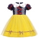 thumbnail image 1 of Disney Frozen Elsa Anna Princesa Vestido Blancanieves Aurora Jasmine Rapunzel Cenicienta Ariel Disfraces Niñas Fiesta de cumpleaños Ropa 3-4T (Tag110) Gao Jinjia LED, 1 of 2