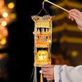 thumbnail image 4 of Dserhfy Spring Festival DIY Lantern Kit Chinese Traditional Handheld Lucky Lantern with Tassel And Ribbon Decor for Lunar New Year Wedding Birthday Decoration, 4 of 8