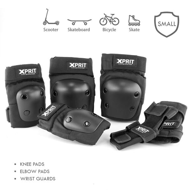 boruizhen Kids & Adult/Youth Knee and Elbow Pads with Wrist Guards 3 in 1 Gear 