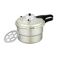 thumbnail image 2 of Tnarru Pressure Cooker Instant Cooking Pot Durable Safe Features Kitchen Stew Soup Pot Rice Cooking Pot for Home, Indoor Outdoor Kitchen 22cm, 2 of 8