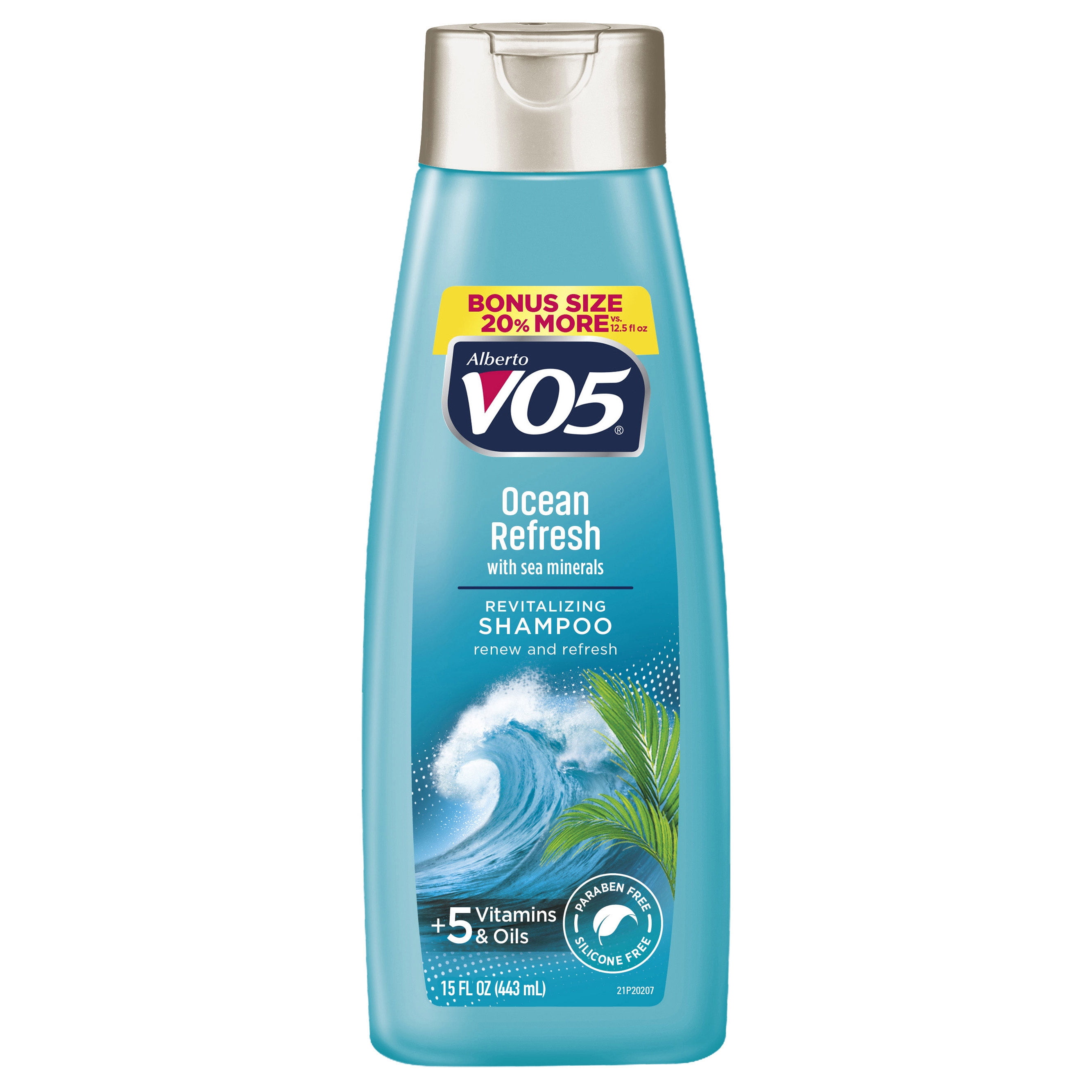 Alberto VO5 Herbal Escapes Ocean Refresh Moisturizing Shampoo 15 fl. oz. Bottle
