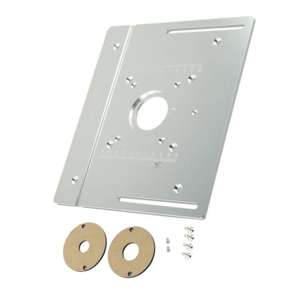 Aluminum Router Table Insert Plate Electric Wood Router Trimming 85X85Mm/60X70Mm