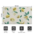 thumbnail image 5 of Yellow Lemon Fruit Slices Beige Pattern Door Rugs,Washable Non Slip Door Mats Indoor,Decorative Door Mats,Entry Mat Indoor for Entrance,Bedroom,Kitchen,Bathroom,17"x30", 5 of 6