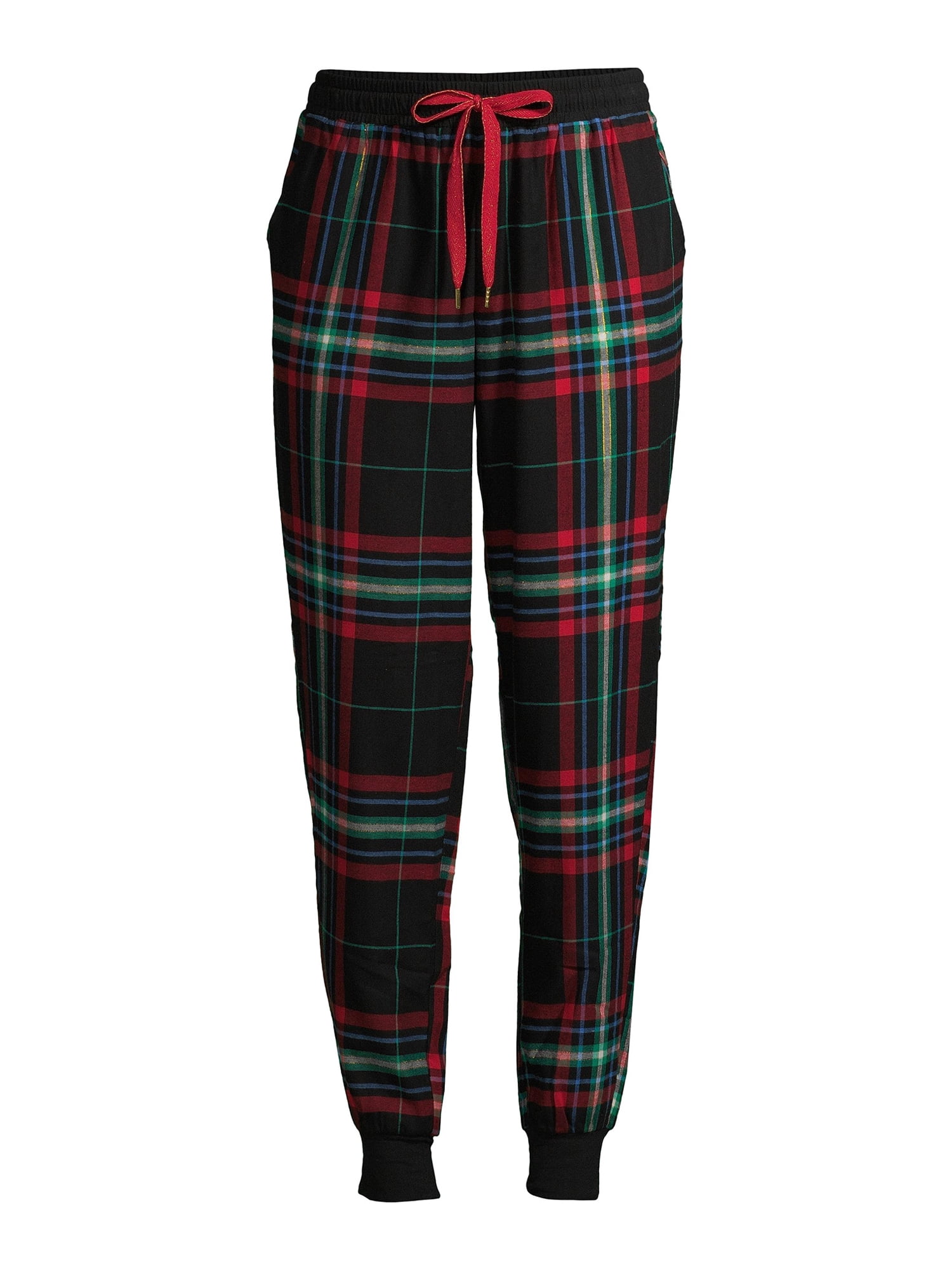 Secret Treasures Women's Plaid Flannel Joggers