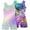 Diamond Purple, variant on Aideaone 2 Pack Gymnastics Leotards for Girls Sparkly Toddler Biketards with Shorts Kids Unitard Dance Sportswear 3-10T