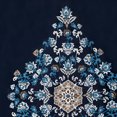 thumbnail image 2 of Juego de Cortina Oscurecedora Half Moon Medallion Azul Marino 52x84, 2 of 2