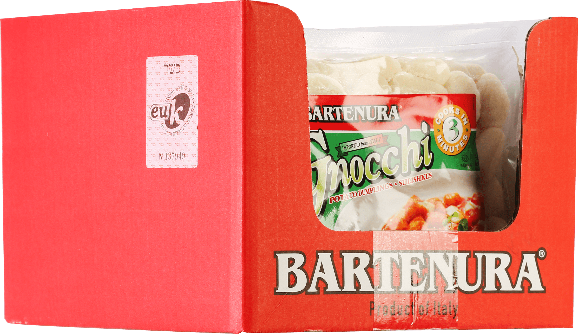 (2 pack) Bartenura Potato Gnocchi, 16 oz
