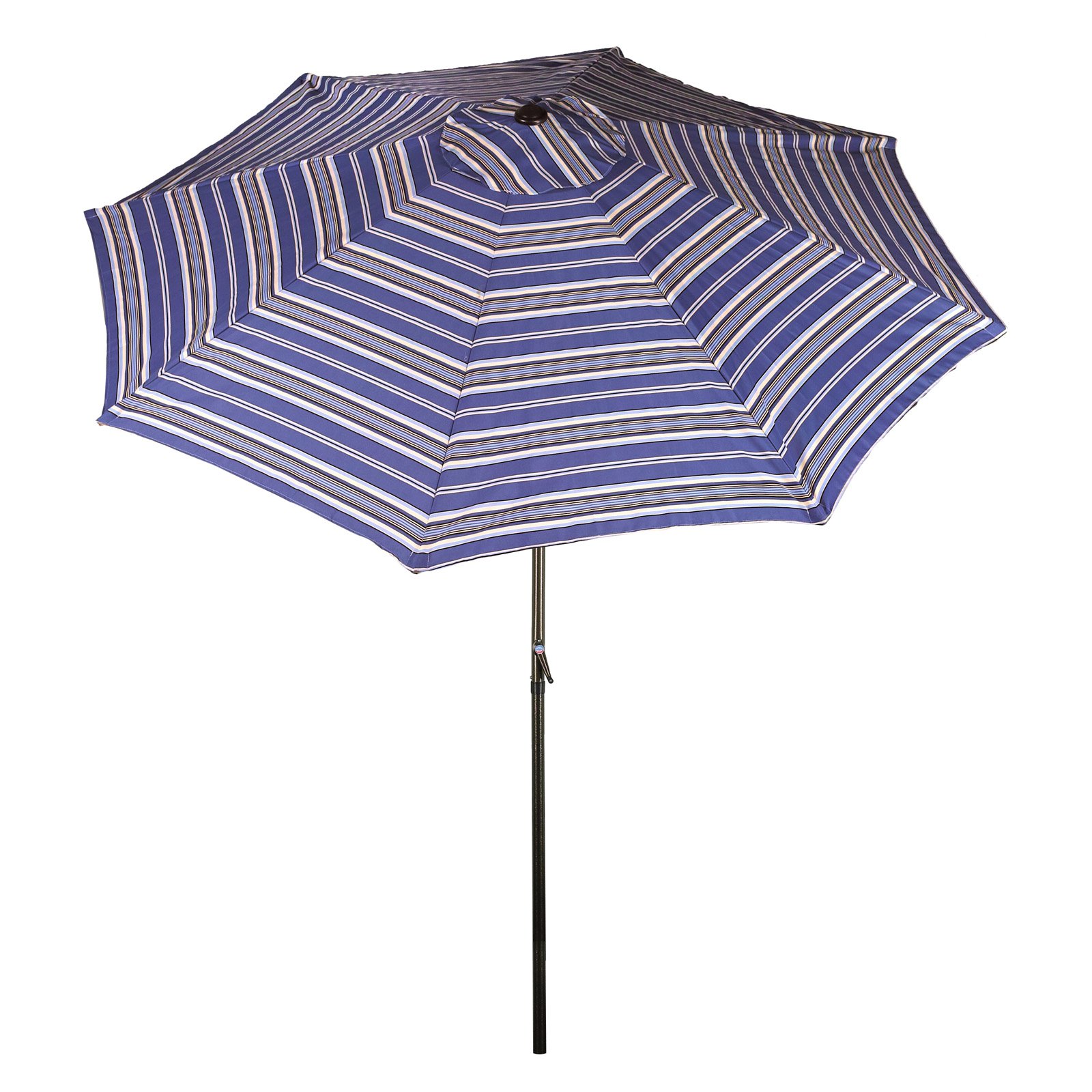 Bliss Hammocks 9 ft. Market Umbrella Aluminum with Crank & Tilt