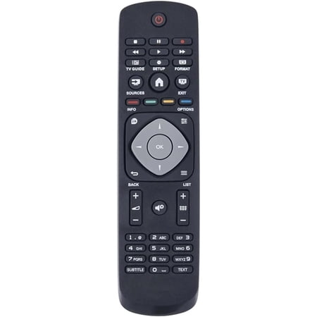 Replacement Remote Control RM-L1225 for Philips Smart TV 47PFH4109/88 RC7812 UHD7800 40PFH4009