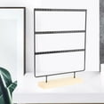 thumbnail image 6 of Earring Storage Display Rack 66Holes Modern Durable for Bathroom Shop Vanity Black, 6 of 9