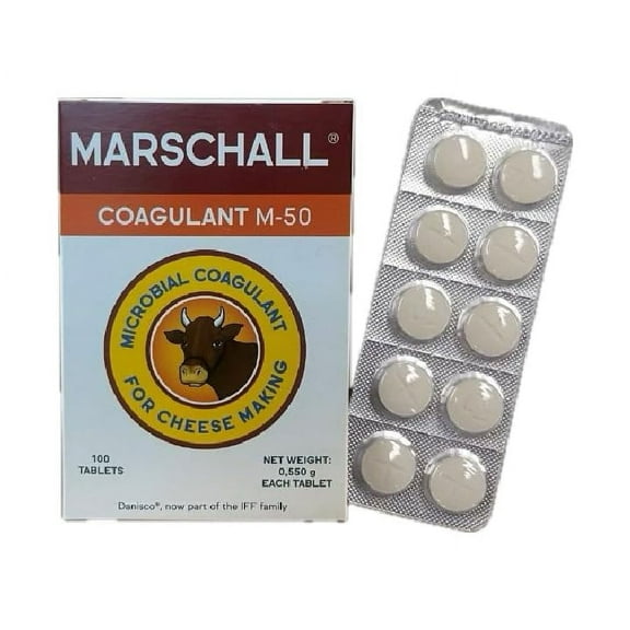 Vegetarian Rennet Tablets Box of 100