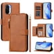 thumbnail image 3 of Funda para Xiaomi POCO F3 Cartera de Mano con Cremallera y Correa Cruzada Desmontable, 3 of 5