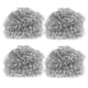 thumbnail image 4 of 4 esponjas de acero inoxidable para fregar platos, cuencos, estropajos en espiral, práctico limpiador de cocina (plateado), 4 of 8