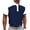 Navy, variant on QIUOMBBP Collared T Shirt for Men Big and Tall Short Sleeve Lapel Polos Shirts Summer Loose Comfy Business Casual Tops Navy XXL