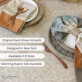 thumbnail image 3 of Harvest Gathering Heavyweight Engineered Jacquard Fabric Table Cloth Decor for Fall Harvest and Thanksgiving Tablecloth Taupe 60 x 104 Rectangular, 3 of 8