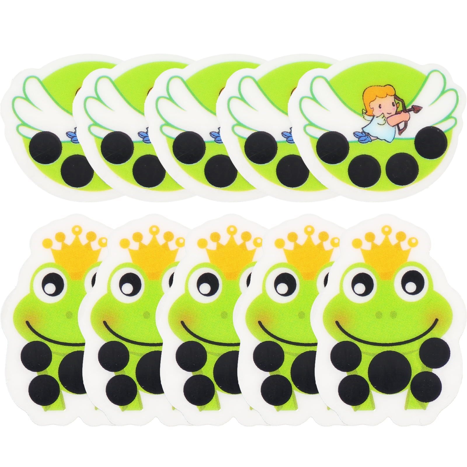 10Pcs Baby Forehead Thermometer Strips Cartoon Thermometer Patches