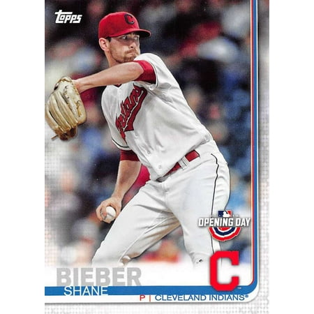 2019 Topps Opening Day #104 Shane Bieber Cleveland Indians Baseball