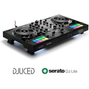 Hercules DJControl Inpulse 500 Silver Edition  2-Deck DJ Controller with Audio Interface