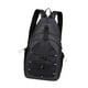 thumbnail image 4 of Mochila para hombre, tipo riñonera, con correa ajustable, moderna, informal y elegante. Negro, 4 of 9