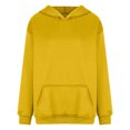 thumbnail image 3 of ShomPort Womens Fall Oversized Sweatshirts Fleece Hoodies Long Sleeve Pullover Winter Clothes with Pocket, 3 of 8