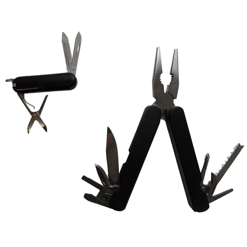 2 Piece MultiTool Plier and Pocket Knife Set TP0107386