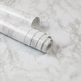 thumbnail image 1 of 23.6" x 39.3" Wallpaper Self-Adhesive Marble Pattern Kitchen Counter Vinyl Paper, 1 of 6