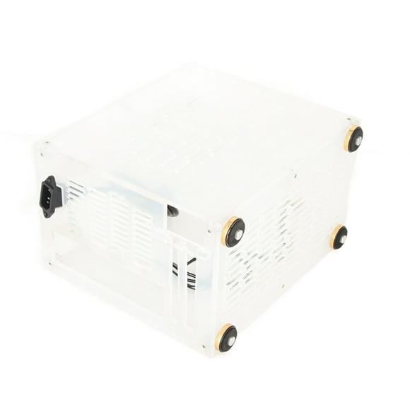 Acrylic Mini ITX Case, Clear Mini ITX PC Gaming Case Hollow Cooling for Desktop PC