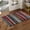 Multi Color, variant on WeWove Hand Woven Chindi Rug - Boho Rustic Area Accent Throw Rug - Area Floor Carpet for Bedroom Living Room Kitchen Dorm Entryway Hallway - 20x32 inch Area Rug Multicolor