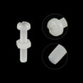 thumbnail image 4 of 20 Pares Tornillo Tuerca Surtido Unique Bargains M3x16mm Blanco, 4 of 4
