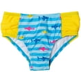 thumbnail image 4 of Baby Shark Rash Guard Tankini Top and Bikini Bottom 3 Piece Swimsuit Set Infant to Toddler, 4 of 5