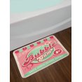 1950s Bath Mat, Bubble Gum Tasty Candy Lollipop Sugar Advertise Poster