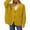 Yellow, variant on Cardigan Sweaters for Women 100% Cotton Button-Down Oversized Knit Outerwear Fall Tops for Women 2025