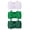 Green White Dark Green, variant on Handmade Baby Girls Headbands Soft Stretchy Nylon Hair Bands Hair Accessories with Bows for Newborn Baby Girls Infant Toddlers Kids (Yellow, light yellow, pink)