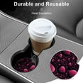 thumbnail image 5 of Car Coasters 4 Pack Stone Cup Holder Rose Hearts Absorbent Drink Car Coaster Ceramic Set Small 2.56 inch Cup Coasters, 5 of 6