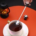 thumbnail image 3 of Halloween Coffee Spoons with Pumpkin Pendant, Stainless Steel Stirring Spoons for Kitchen, Spooky Party Table Decorations, Unique Fall Seasonal Home Decor Gifts, 1Pack F, 3 of 3