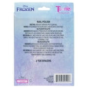 Disney Frozen Kids Nail Polish Set for Girls, Non-Toxic, Water-Base, Peelable, Safe for Kids 3+
