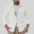 thumbnail image 1 of Chemise Décontractée à Manches Longues pour Hommes avec Col Rabattu - Manteau Classique pour Extérieur et Usage Quotidien, Coupe Confortable, 1 of 9