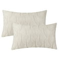 thumbnail image 2 of REGALWOVEN Short Plush Decorative Throw Pillow Covers Set of 2 for Living Room Apricot 18" x 18", 2 of 5
