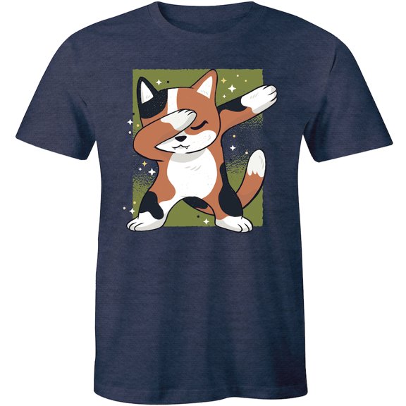 Cat Dabbing Dab Dance Move Kitten Pet Floss Mens Funny Hip Hop T-Shirt