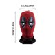 thumbnail image 3 of Deadpool Hood Knitted Maskiss Cos-Play Movie Peripheral Funny Props Deadpool Toy Collectibles Gifts for Kids or Fans (Red), 3 of 6