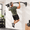 B: 32" x 1.3" Dia Grip, variant on 32"/36" Wall Mount Pull Up Bar Joist Chin For Doorway
