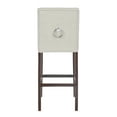 thumbnail image 3 of Safavieh Nikita 30.5 in. H Modern Bar Stool with Ring, Set of 2, 3 of 13