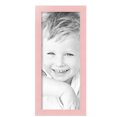 thumbnail image 2 of ArtToFrames 9" x 22" Pink Picture Frame, 9x22 inch Pink Wood Poster Frame (WOM-4120),  Pack, 2 of 7